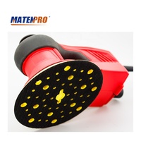 Lijadora Orbital eléctrica aleatoria Matenpro, Motor sin escobillas de velocidad Variable ajustable Digital, excentricidad de 5mm, 350W, grado Industrial