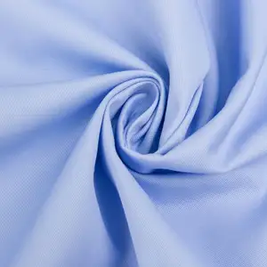 Custom Dyed Color Breathable Lightweight 100% Cotton 32*32s 130*70 Twill Woven Fabric For Shirt Skirt Pants Dress