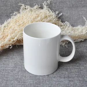 Wholesale ceramic Mug 11oz white blank sublimation Mug size custom sublimation mug