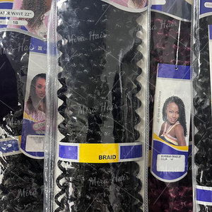 Extensiones de Cabello Sintético al Por Mayor, 22 Pulgadas, 130g, Ondulado Profundo, Estilo Playa, Rizado, Fácil de Instalar - Product Image 3