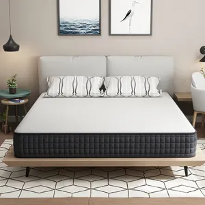 舒适便宜最好的酒店床床垫盒装特大床单人可折叠乳胶记忆泡沫床垫
