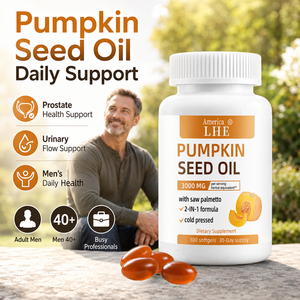 Aceite de Semillas de Calabaza Shecome en Cápsulas Blandas, Extractos Vegetales que Favorecen la Vitalidad del Cabello y la Salud de la Próstata, en Oferta - Product Image 3