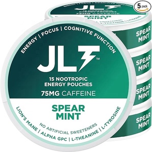 2026 Bolsitas Nootrópicas Sin Azúcar, Estilo Chicle Energético con Cafeína, Suministro a Granel OEM ODM con Sabores Personalizados al por Mayor - Product Image 2