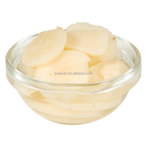 Tranches de châtaignes d'eau surgelées IQF en gros, châtaignes d'eau entières et coupées en dés croustillantes en vrac pour l'industrie alimentaire, certifiées BRC et HACCP - Product Image 1