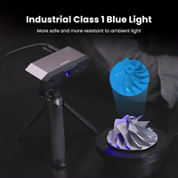 Revopoint MINI 2 Haute Qualité 16 Fps Vitesse de Balayage Lumière Bleue Haute Précision 0.02mm Laser 3D Scanner