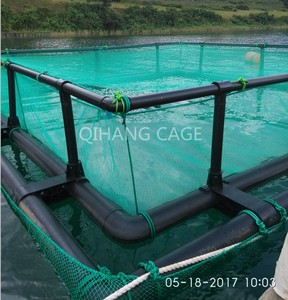 HDPE flotante perca del Nilo lago cosecha de peces jaula granja - Product Image 1