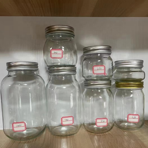 50ml Mini <strong>Mason</strong> <strong>Jar</strong> <strong>with</strong> <strong>Handle</strong> and Lid Salt Pepper Shaker Juice Beverage Drinking Bottle Shot Glass for Milk Plastic Cap - Product Image 6