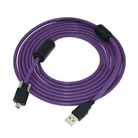 Câble fileté haute flexibilité 1.5 m USB2.0 mercure câble de caméra industrielle câble d'encodeur