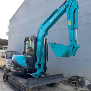 יפן מותג <span class=keywords><strong>kobelco</strong></span> sk35 sk50 מיני מחפרים 3.5ton השתמש Digger seconding ליבה מנוע ליבה מנוע משאבת תיבת הילוכים למכירה - Product Image 1