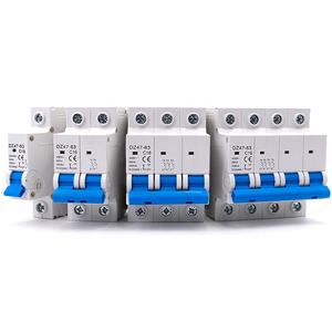 DZ47 1/2/3/4 Pole DC Seguridad Hogar Eléctrico Protector de sobrecarga corta Interruptor de desconexión Din Rail Disyuntores en miniatura - Product Image 3