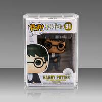Boîte de rangement Funko Pop en acrylique magnétique de 4 pouces empilable, étui de protection transparent pour figurines en vinyle avec protection UV