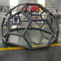 Cabine de peinture gonflable en PVC personnalisée, résistante aux produits chimiques et écologique, avec structure tubulaire, étanche, installation rapide, utilisable en toutes saisons