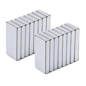 Aimant en bloc N52 NdFeB 20x10x3mm, aimant permanent en terres rares carré pour usage industriel - Product Image 4