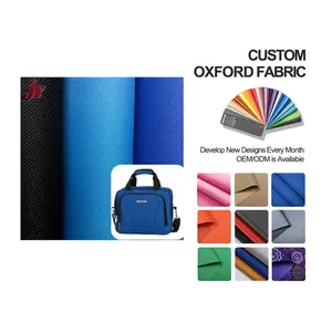 Factory Manufacture Textiles Bag Use Material 100% Polyester 600D Waterproof Oxford Fabric