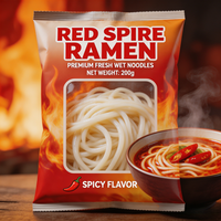 Mie Udon Red Spire Super Pedas Rasa Asia Pedas dengan Garam Rendah, Kemasan Sachet/Box/Plastik/Cup