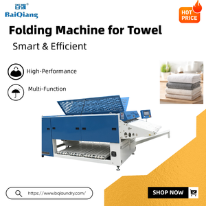 Machine à plier automatique haute vitesse pour draps, t-shirts et vêtements – Plioir industriel électrique facile à utiliser et silencieux - Product Image 3