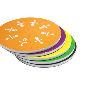 Kit Innovador de Aprendizaje de Fracciones, Juego de Tablero Magnético para Dominar las Fracciones, Juguete Educativo Completo para el Desarrollo Matemático de los Niños - Product Image 1