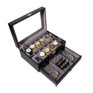 Boîte à montres et à bijoux polyvalente, boîte cadeau personnalisée pour bijoux et montres, pour les fabricants de bijoux de mode - Product Image 5