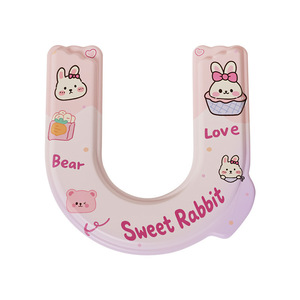 Sweet Rabbit Toilet Seat Cover <b>EVA</b> Thickened With Handle For Kids And Adults Four Seasons Use - Product Image 1