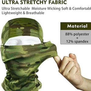 Full Face Cover Heat Transfer LOGO Ski <b>Camo</b> Sports <b>Caps</b> Unisex Adults Adjustable Windproof - Product Image 3