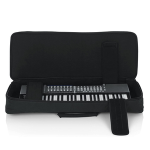 Estuche para Teclado de 49 Teclas, Nailon Oxford 600D Negro, Acolchado de Espuma de 10 mm, Bolsa para Teclado Eléctrico, Bolsa para Piano - Product Image 4