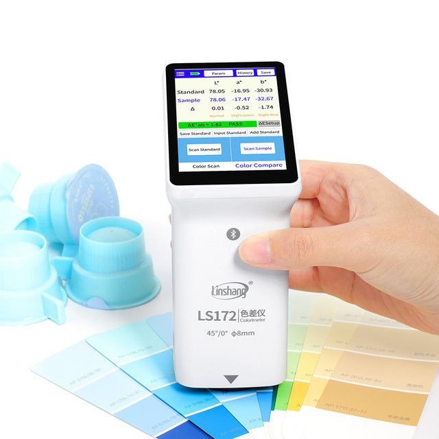 Pro Grade Color Meter LS172 Digital Color Matching Device Panton Ral Digital Colorimeter for Ink Printing