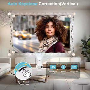 YDH-HY300 <span class=keywords><strong>Pro</strong></span> V1 Nouveau 2026 950S Projecteur 4K 500 ANSI 130 Pouces à Courte Focale pour Home Cinéma Portable Android13 WiFi 2G+16G - Product Image 5