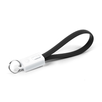 Câble de charge court USB-C pour porte-clés, chargeur rapide multi-appareils, chargeur portable de voyage pour iPhone, pour smartphones Android