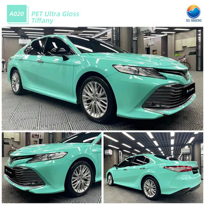 1.52*18m PET Ultra Gloss colore ciano decorazione autoadesiva rotolo pellicola Car Wrap vinile Car Wrapping <span class=keywords><strong>Film</strong></span> - Product Image 3