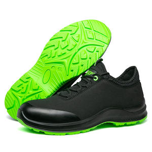 Offre Spéciale Reverse-Pile Upper Steel Toe Semelle en acier <span class=keywords><strong>Chaussures</strong></span> <span class=keywords><strong>de</strong></span> sécurité antidérapantes en PU à double densité résistantes à l'usure pour les chantiers <span class=keywords><strong>de</strong></span> construction - Product Image 2