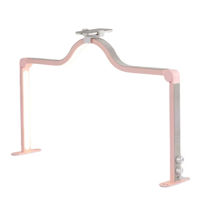 Diamants Rose Plié avec Support Téléphone