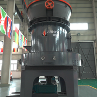 Broyeur à suspension haute pression Jianye avec moteur AC, capacité de 0,8 à 33 T/h pour la production de poudre minérale et de pierre