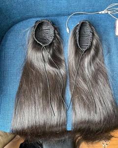 Extensions de Cheveux Humains Vietnamiens Vierges, Extensions de Cheveux Naturels Remy, Sans Soudure, Invisible, Clip-in, 100% - Product Image 3