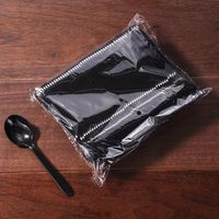Ensemble de couverts jetables Hong Er en plastique PS lourd (cuillères, couteaux, fourchettes) – Qualité supérieure – 5 000 000 pièces – Modèles CU210/CU211/CU212 – Idéal pour les mariages
