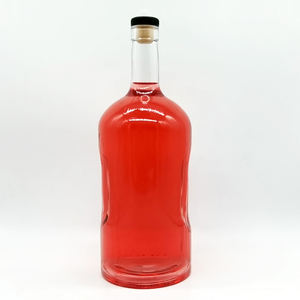 Fabricant chinois de bouteilles en verre super flint Ruisheng pour whisky, brandy, <span class=keywords><strong>XO</strong></span>, rhum, gin, vodka avec design en relief - Product Image 2