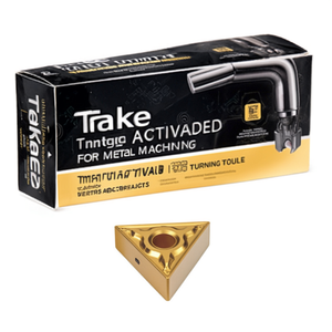 Inserto de torneado negativo Ttake Tnmg Mm de 60 grados para mecanizado de metales - Product Image 2