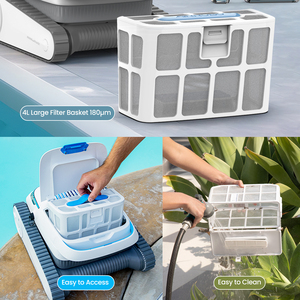 <span class=keywords><strong>Robot</strong></span> Limpiafondos Inalámbrico AIRROBO TBPC20 para Piscinas de Resorts, con Triple Motor, Filtro de Limpieza Automática, Ecológico - Product Image 6