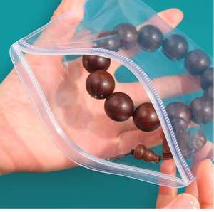 高透明PVC加厚抗氧化饰品收纳拉链收纳解决方案耳环项链加厚密封 - Product Image 3