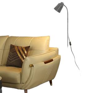 Modern Minimalist LED <b>Floor</b> <b>Lamp</b> <b>for</b> Living Room Study Eye-Protecting Retro Style Dedicated Reading <b>Lamp</b> with Pink Yellow <b>Shades</b> - Product Image 5