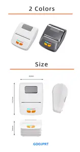 Portable Pocket Mini Thermal Photo Studio Printer Mobile Pos Price Thermal Portable 58mm Printer