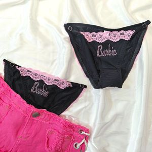 Nouvelle tendance de <span class=keywords><strong>la</strong></span> mode filles glace soie noir rose avec dentelle un mot avec strass <span class=keywords><strong>culotte</strong></span> sexy soyeuse dopamine - Product Image 4