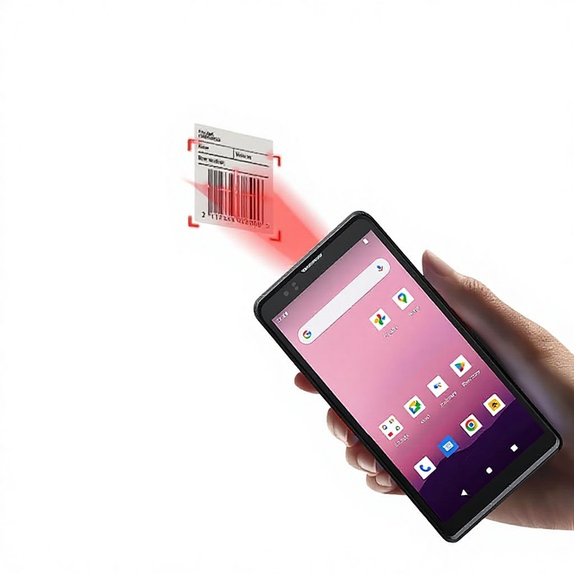 6.0 Inch Screen Industrial Handheld PDA 4G LTE Android 12.0 Rugged Barcode Scanner Data Collection 5000mAh Battery 1 Year