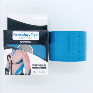 Bande de kinésiologie XZ LAB, bande adhésive sportive pour les muscles, imperméable, thérapie, 5 cm x 5 m, lot multicolore - Product Image 5