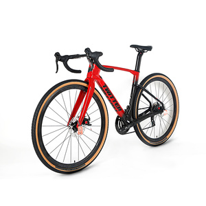 <span class=keywords><strong>TWITTER</strong></span> 24 Vitesses 700C En Fiber De Carbone Vélo De Route Gravier Roadbike - Product Image 2