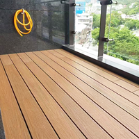 Planche de terrasse en WPC massif 140x23mm avec structure de noyau renforcée
