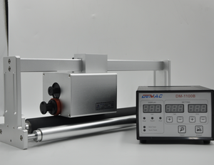 Codeur à rouleaux d'encre à longue durée de vie, prix d'usine, imprimante de date d'expiration pour sacs en plastique, machine de codage à lettres en laiton DM-1100B - Product Image 1