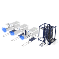 Plataforma Lineal de Doble Viga de 3 Ejes XYZ, Robot Apilador de Tipo Gantry