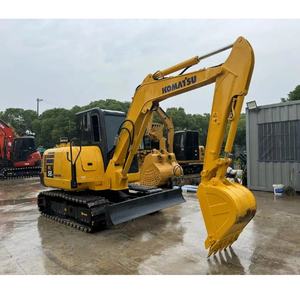 Excavadora pequeña Komatsu PC58 PC56 PC55 de 5 toneladas a buen precio con almohadillas de pista de goma - Product Image 1