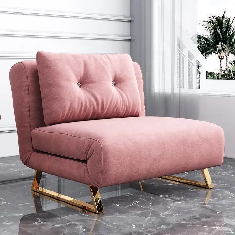 Kanepe sandalye tek çekyat Nordic işık lüks basit Modern çift kullanımlı katlanır küçük çok fonksiyonlu 0.9m katlanabilir özel renkler