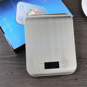 เครื่องชั่งดิจิตอลแบบพกพา สแตนเลส 5 กก. สำหรับชั่งอาหาร - Product Image 3